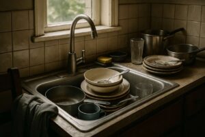 What Psychology Reveals When Someone Leaves Dirty Dishes or Unwashed Clothes